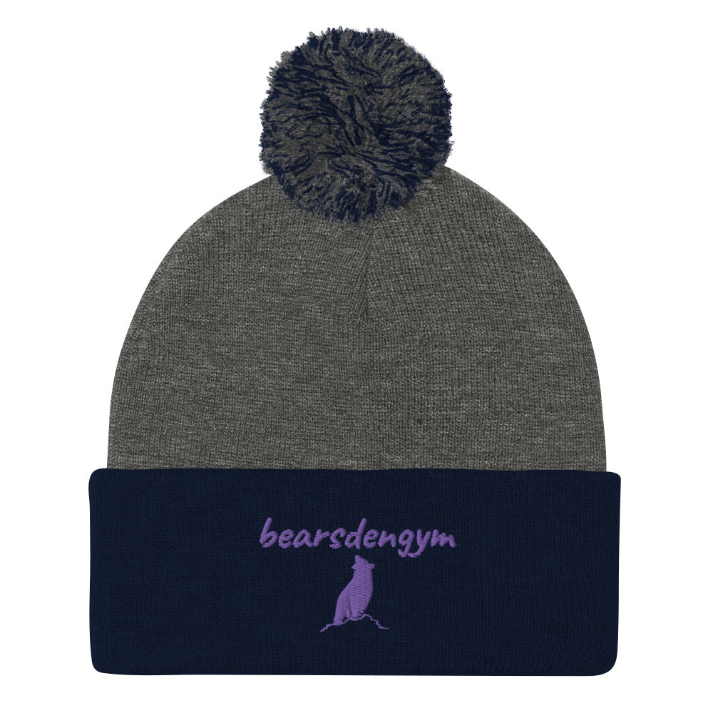 Lindsay Collection Pom-Pom Beanie