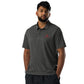 Bears Den Gym adidas space-dyed polo