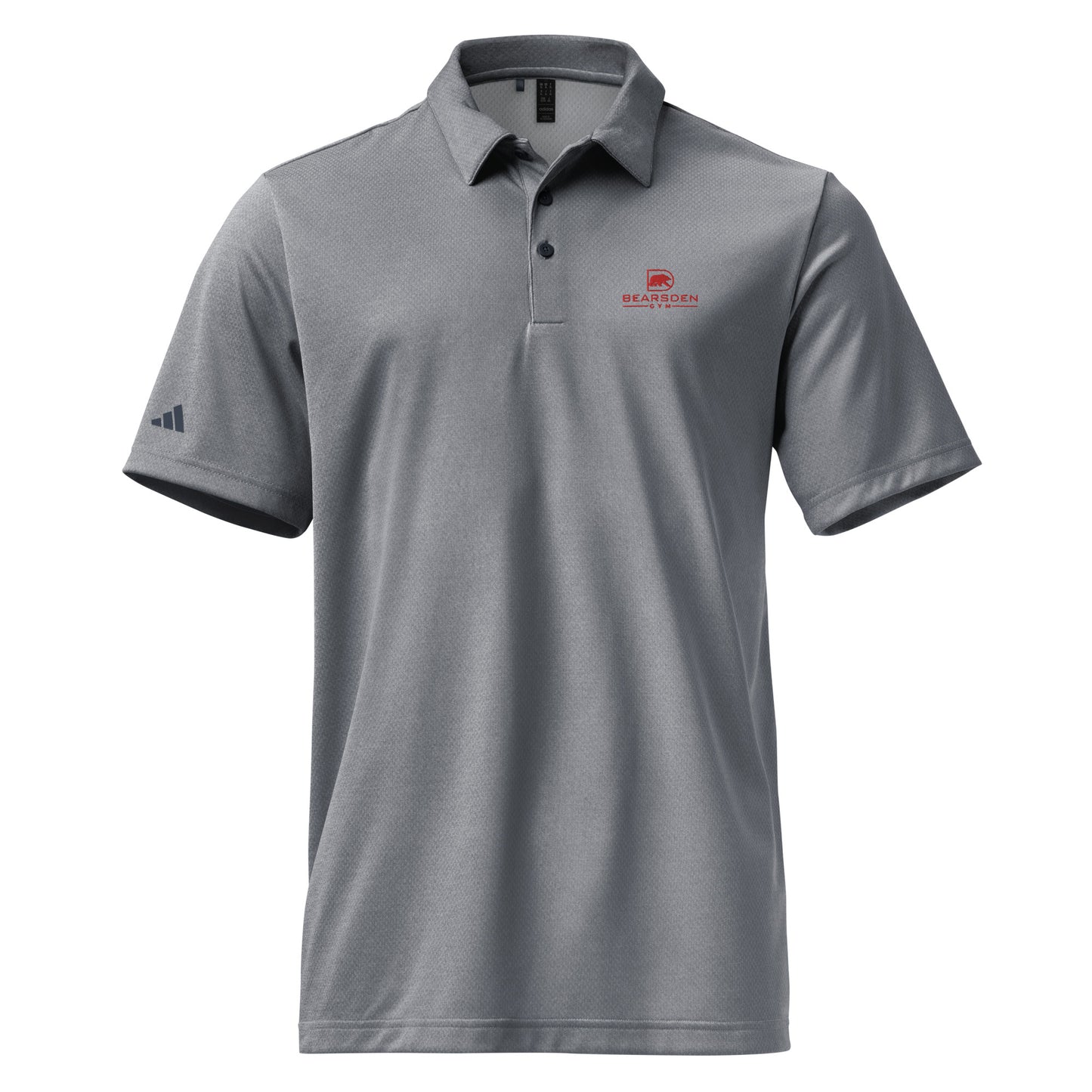 Bears Den Gym adidas space-dyed polo