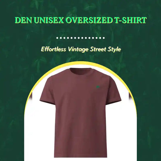 DEN Unisex oversized t-shirt by@Outfy