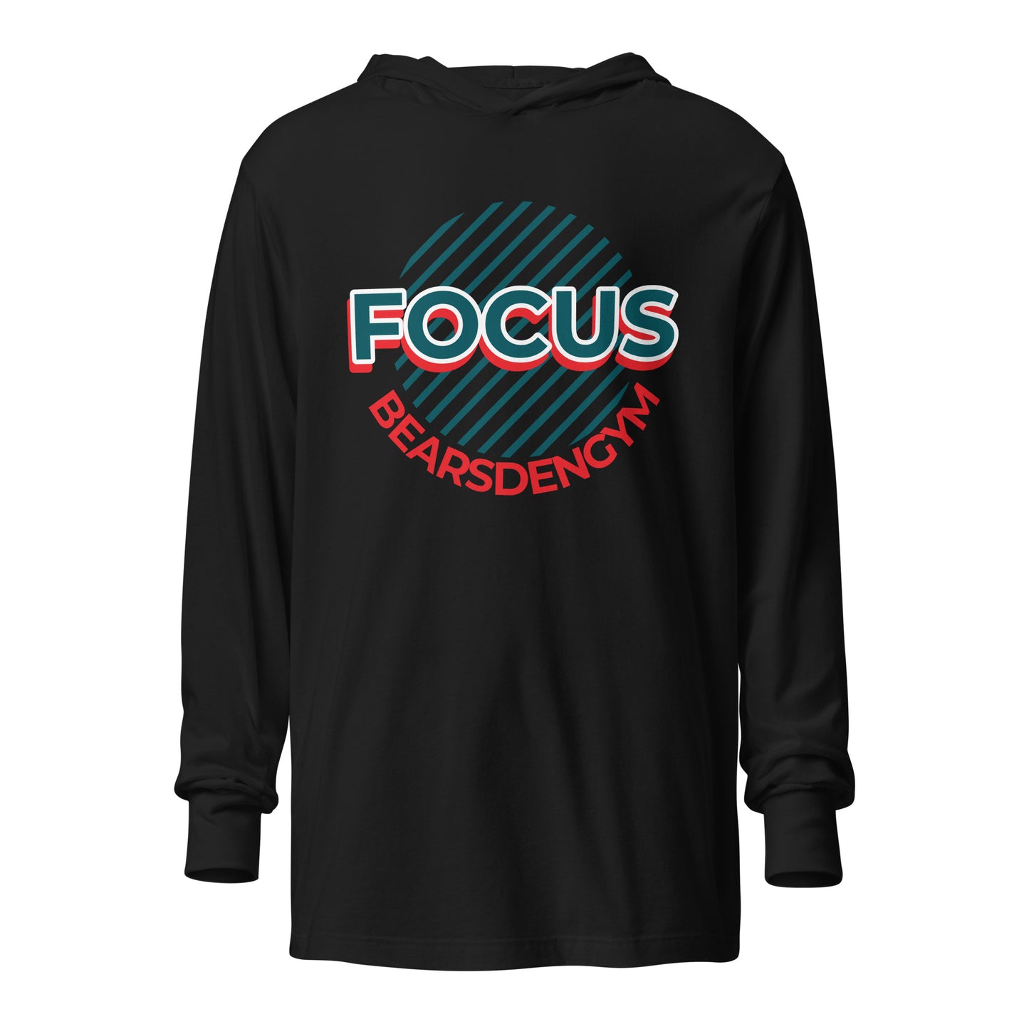 FOCUS Hooded Long-Sleeve Tee