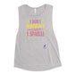 I Don't Sweat I Sparkle Ladies’ Muscle Tank