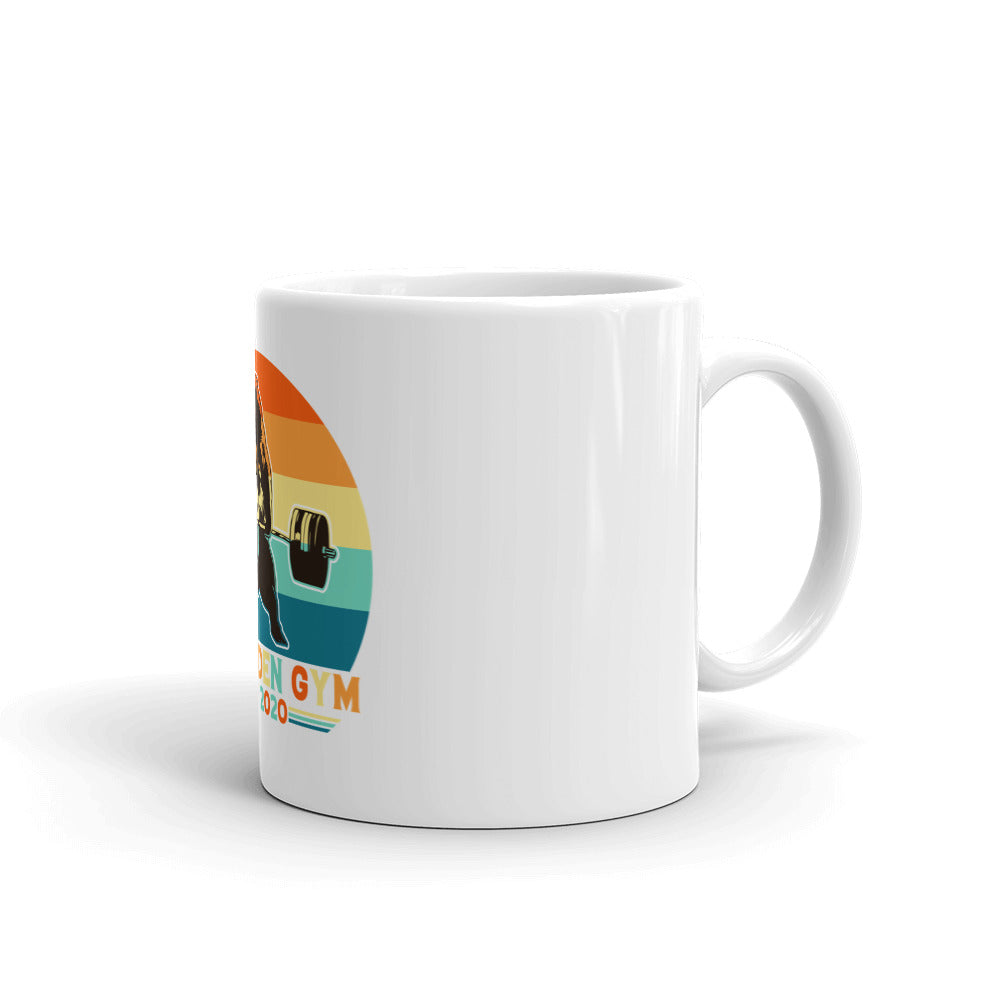 BDG Retro White glossy mug